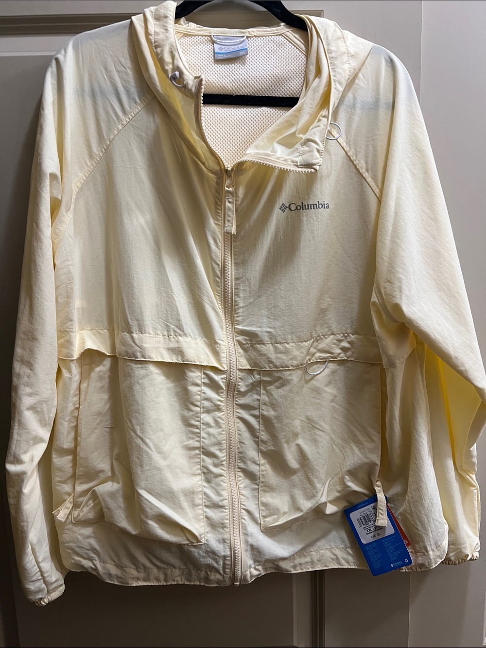 Columbia Hooded Windbreaker Jacket Size XXL (Regular Fit)